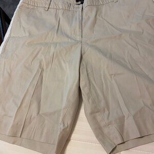 Talbots the Perfect Short khaki size 16W